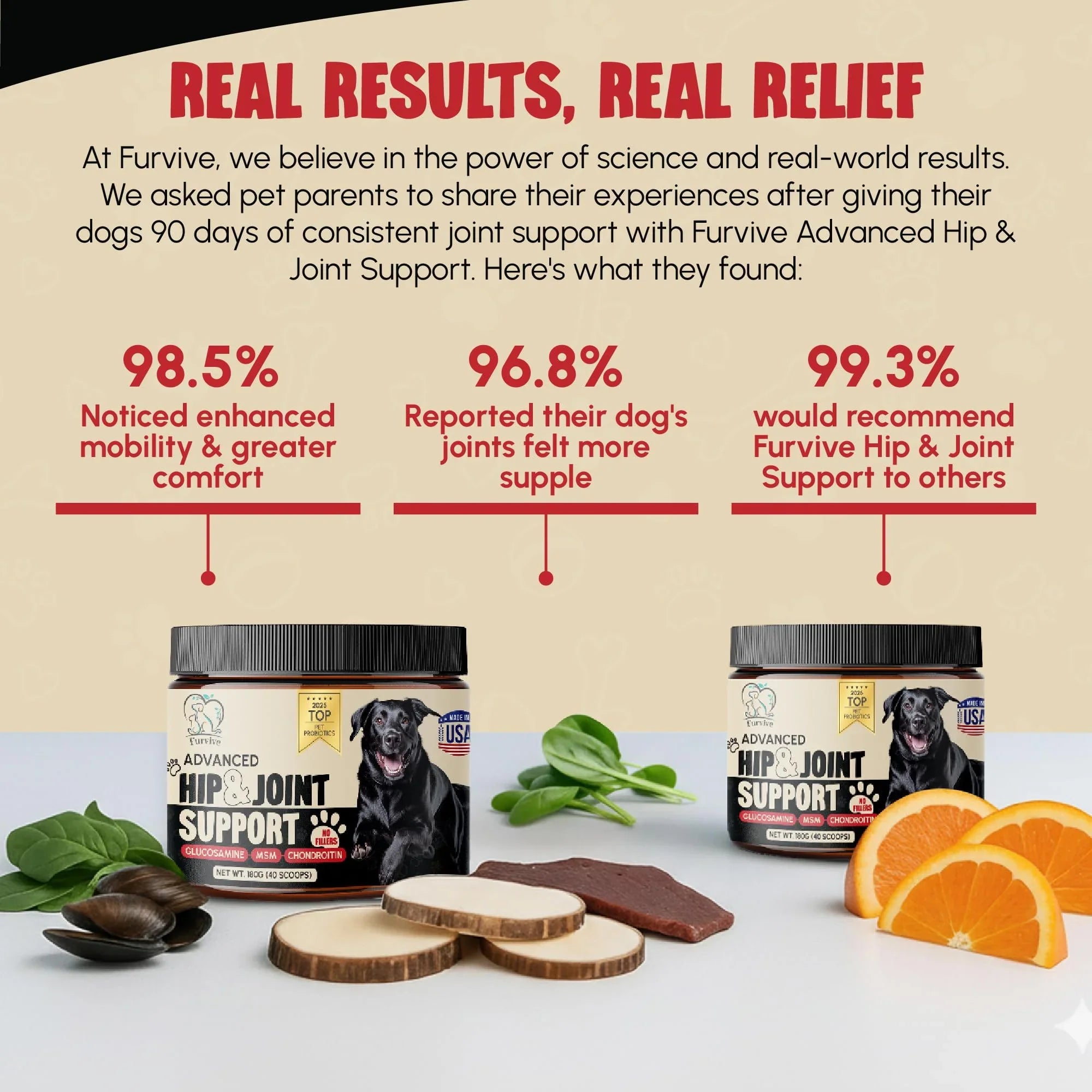 Premium Hip and Joint Supplement for Dogs